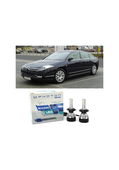 Citroen C6 Kısa Far Ampulü H7 Access Yeni Seri Beyaz 2005-2012