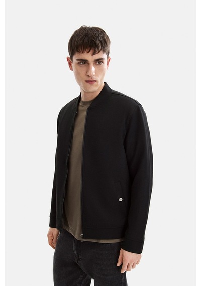 Back And Bond Siyah Regular Fit Bomber Ceket Çok Renkli