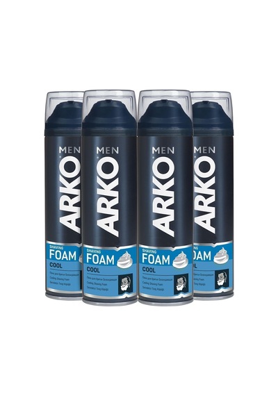 Serinletici Erkek Bakım Tıraş Köpüğü Cool 4x200ml