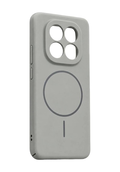Xiaomi Redmi Note 15 Pro 4g Mika Pc Magsafe Kapak - Gri Evimdeyokyok