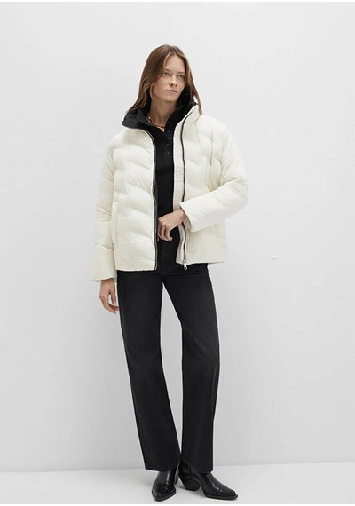 Mavi Oversize Ekru Kadın Ceket M1110714-86412 Ekru