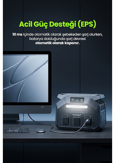 Goboenergy P1800 1024wh Lifepo4 1800w Max. Taşınabilir Güç İstasyonu,güç Kaynağı