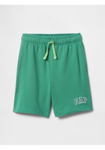 Gap 742934001 V-frch Ft Logo Erkek Çocuk Şort Yeşil