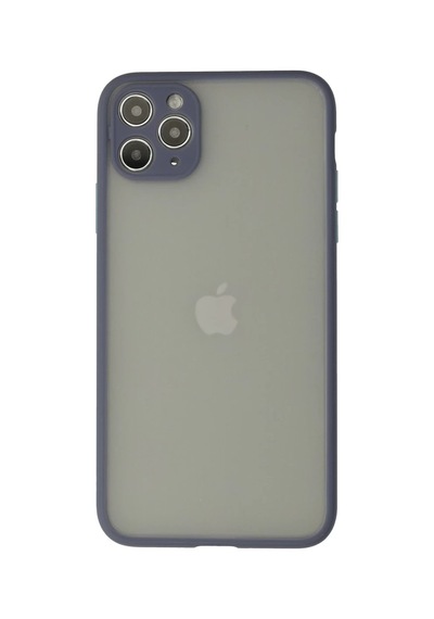 İphone 12 Pro Kılıf Montreal Silikon Kapak - Gri