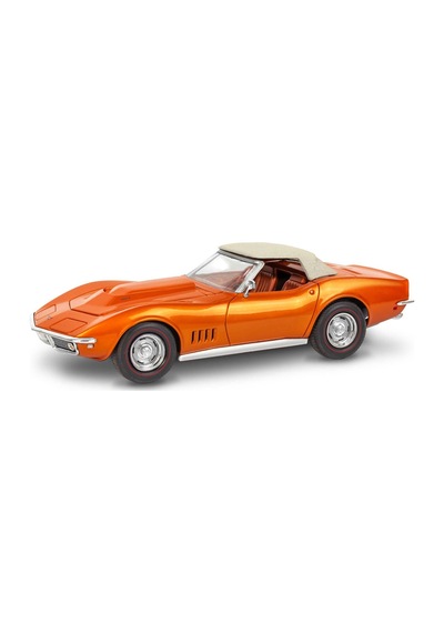Revell Maket Model Kit Araba 68 Corvette L/88 Convertible İkisi Bir Arada 14572