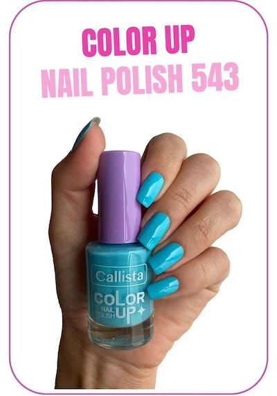 Callista Color Up Nail Polish Oje 543 Rare in Nature - Mavi