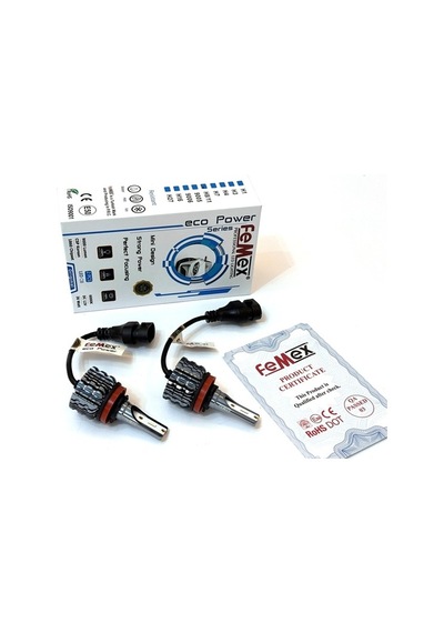 Femex Eco Power Buz Mavi 8000k Csp Chipset H8/11 Led Xenon Led Headlight