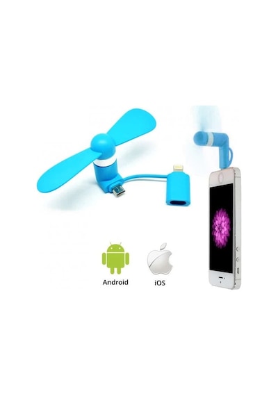 Tüm Telefonlara Uyumlu Cep Vantilatörü Fan Mini Soğutucu Tablet Powerbank İçin Pervane Vantilatör