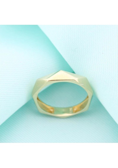 14k Altın Markiz-geometrk Chocolate Yüzük 4y28095 Sarı Altın