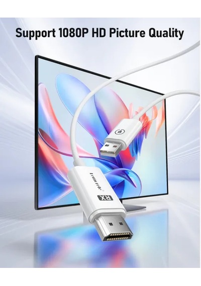Lemorele P100 1tx & 1rx Kablosuz Hdmı/usb C Görüntü Aktarım Cıhazı