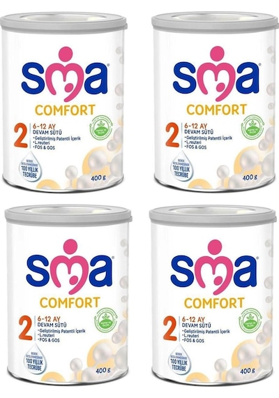 Comfort 2 Devam Sütü 400 G 4 Adet