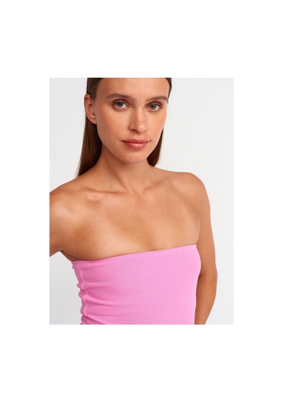 Rouge Basıc Dlv 20659 Straplez Top Pembe
