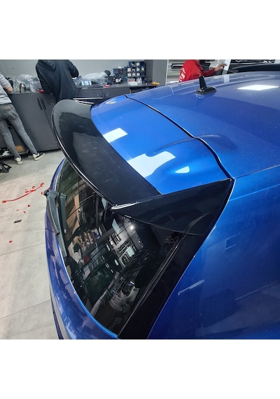 Vw Scirocco Spoiler Piano Black, Makyajlı Kasa, 2015 2017 Plastik