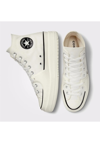 Converse Chuck Taylor All Star Construct Erkek Sneaker-ekru Ekru