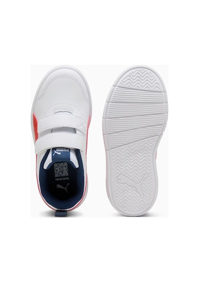 Puma Courtflex V3 V Ps Çocuk Spor Ayakkabı Beyaz