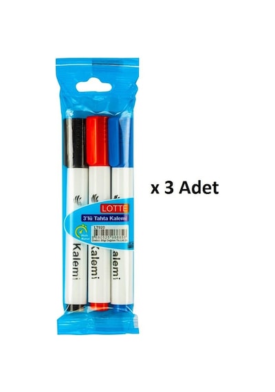 Lotte Tahta Kalemi 3'lü Set X 3 Adet Diger