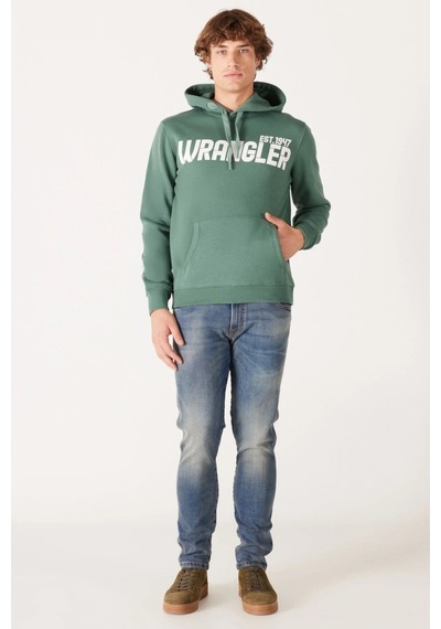 Wrangler Erkek Sweat W232257300 Yeşil
