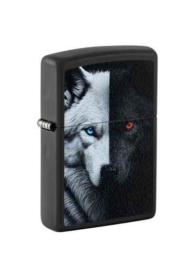 Zippo 218 Wolf Design Çakmak Çok Renkli