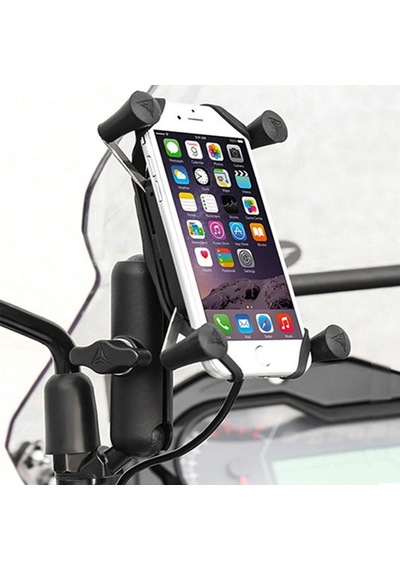 Motowolf Ayna Bağlantılı Wireless Şarjlı Telefon Tutucu