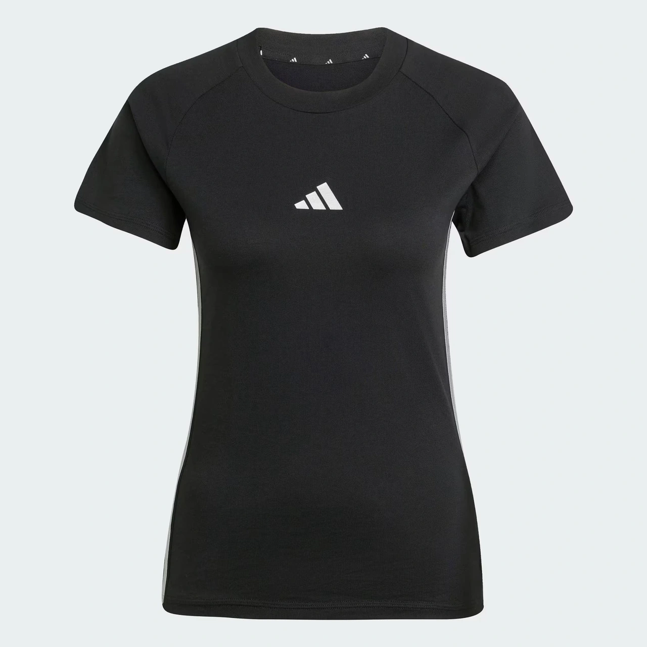 Adidas Holiday 3 Stripes Slim Kadın Tişört C-adıjm1878b30a00 SIYAH