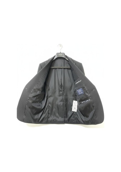 Presto Erkek Slim 6 Drop Örme Torba Cep Ceket Siyah 1639-0011 Siyah