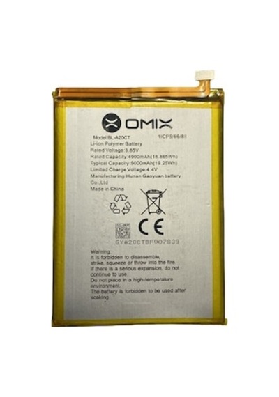 Omix X500 Pil Batarya