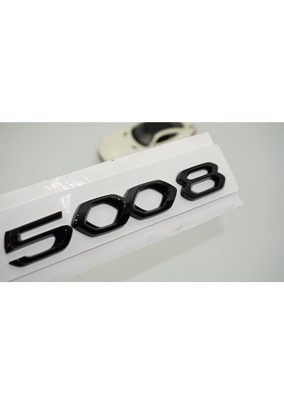 Dk Tuning Peugeot 5008 Ön Kaput Ve Bagaj 20-22 Parlak Siyah Yazı