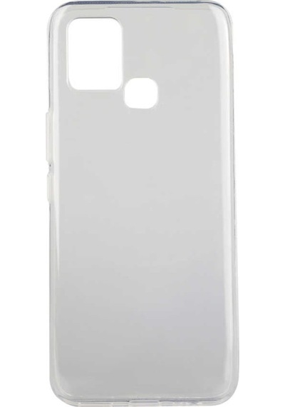 Infinix Hot 10T Kılıf Zore Süper Silikon Kılıf Renksiz