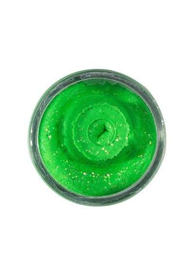 Berkley Powerbait Natural Scent Glitter Trout Bait Garlic Hamur Yem Spring Green