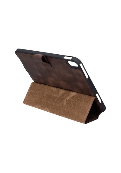 Bouletta Apple Uyumlu iPad  10.nesil 10.9" Deri Kılıf Antik Kahve Kılıf