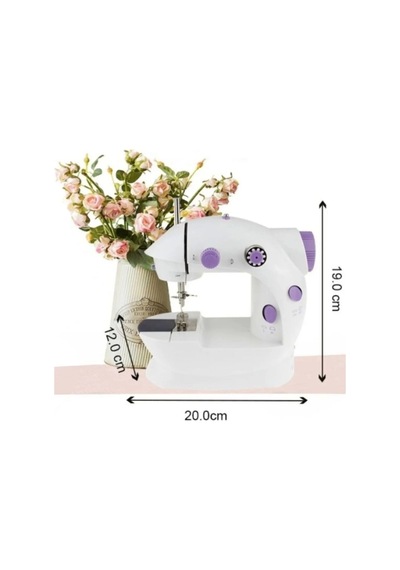 Büro Ev Ofis İçin Taşınır Elektrikli Pilli Kademe Ayarlı Dikiş Aleti