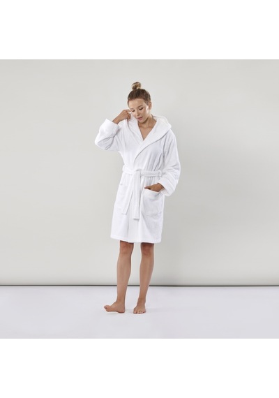 Linens Premium Pamuk Bornoz Beyaz