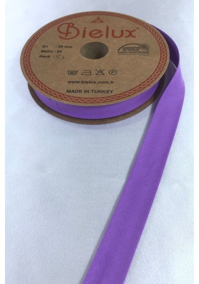 FdayAksesuar Lila Koton Biye En 2 Cm Boy 1 Metre FRDY22115