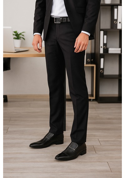 Growish Gr0114 Hakiki Antik Deri Tokalı Pvc Taban Erkek Business Siyah Klasik Baba Ayakkabısı Siyah Growish Gr0114 Hakiki Antik Deri Tokalı Pvc Taban Erkek Business Siyah Klasik Baba Ayakkabısı Siyah