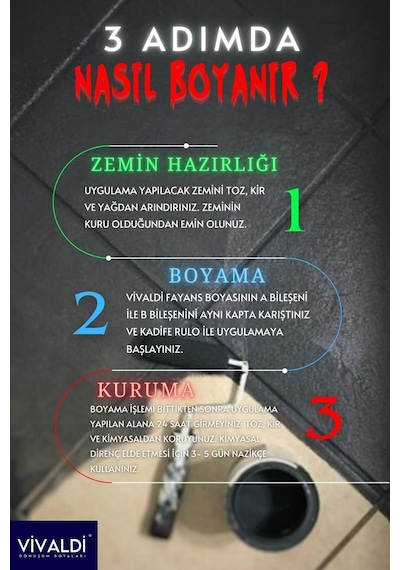Fayans Boyası Sıvı Cam Ve Uygulama Seti Tezgah,mermer,banyo,mutfak Boyama Seti Aşkmerdiveni 1 Lt 1 L