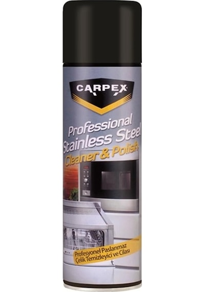 Carpex Inox Paslanmaz Çelik Temizleyici ve Cilası Sprey 500 ML