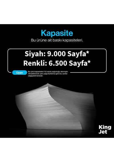 Kingjet Brother Uyumlu  Tn-871 Yüksek Kapasiteli 4 Renk Takım Uyumlu  Toner