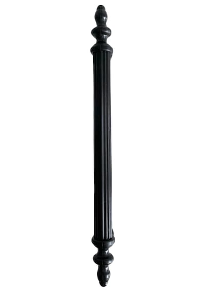 Plastik Siyah Kulp Mobilya Ve Dolap Kulpu Siyah 128mm 2 Adet Siyah
