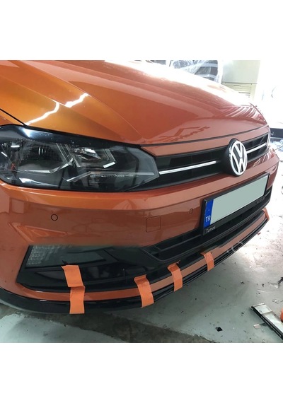 HasAkman Vw Polo Mk6 Custom Ön Ek Ön Karlık 2018 ve üzeri Abs Plastik
