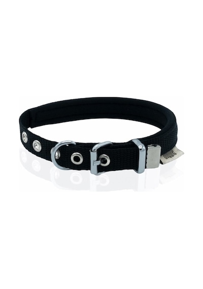 Doggie Konfor Dokuma Boyun Tasması Siyah 1.5 x 25-30 CM