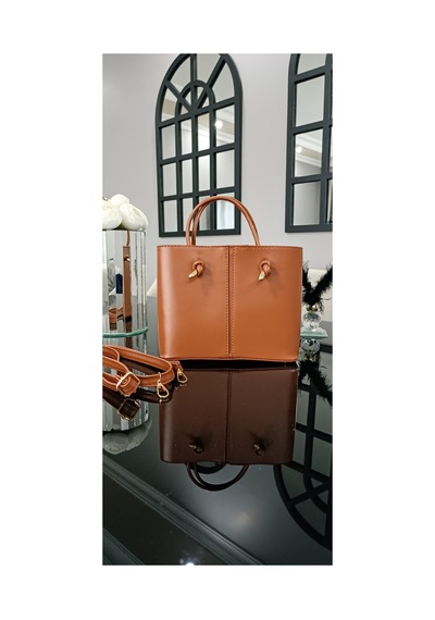Nahitatyana Kadın El Ve Omuz Çantası Ve Çapraz Çantası, Askılı, Taba Renk Taba - 658391087 Taba