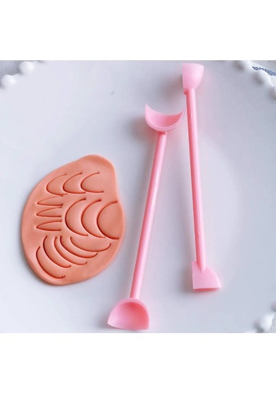 Marzipan Göz Ağız Modelleme Şeker Hamuru Şekillendirici Seti Past