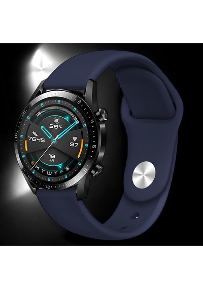 Huawei Watch Gt 3 46mm İçin Uyumlu Silikon Kordon