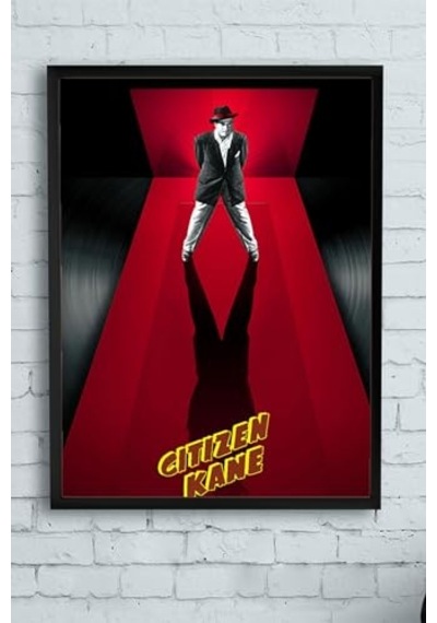 Tr Citizen Kane Film Afişi Çerçeveli Tablo 2 40x50cm