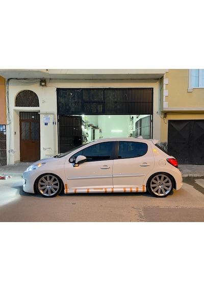 Peugeot 207 Yan Marşpiyel Takımı - Plastik  Tip