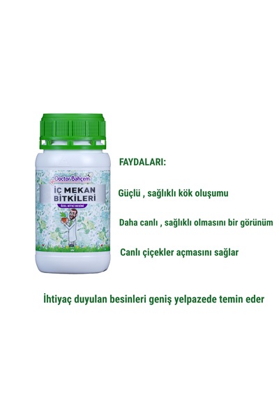 Doktor Bahçem İç Mekan Özel Bitki Besini & Vitamin 500 Ml