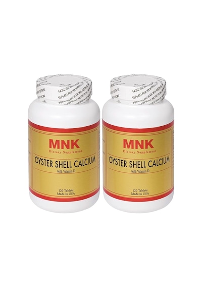 Mnk Oyster Shell Calcium Vitamin D 2x120 Tablet