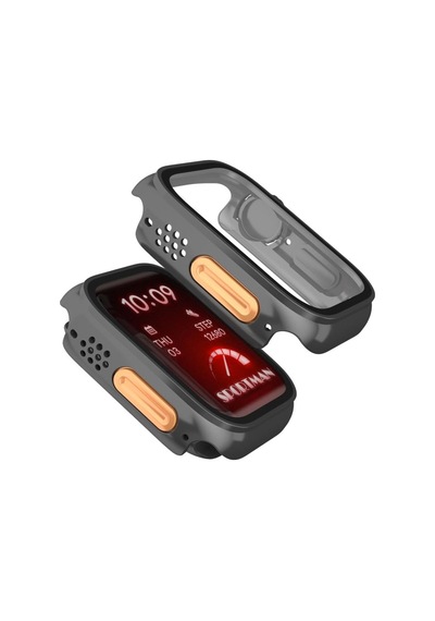 Apple Watch Se 6 5 4 44mm Watch İçin Ekran Koruyucu Kılıf Ultra Görünümlü Kılıf Tam Kaplayan Watch Kasa Koruyucu Kılıf Ultra Görünümü Veren Kılıf Apple Watch Se 6 5 4 44mm İle Uyumludur Çok Renkli