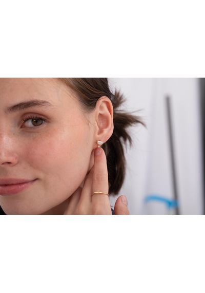 Reis T10524 Glow Dia Earring Altın