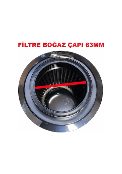 Hks 63mm Dar Huni Tip Açık Hava Filtresi-performans Açık Hava Filtresi